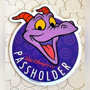 Disney Figment - Annual Passholder Magnet - Walt Disney World
